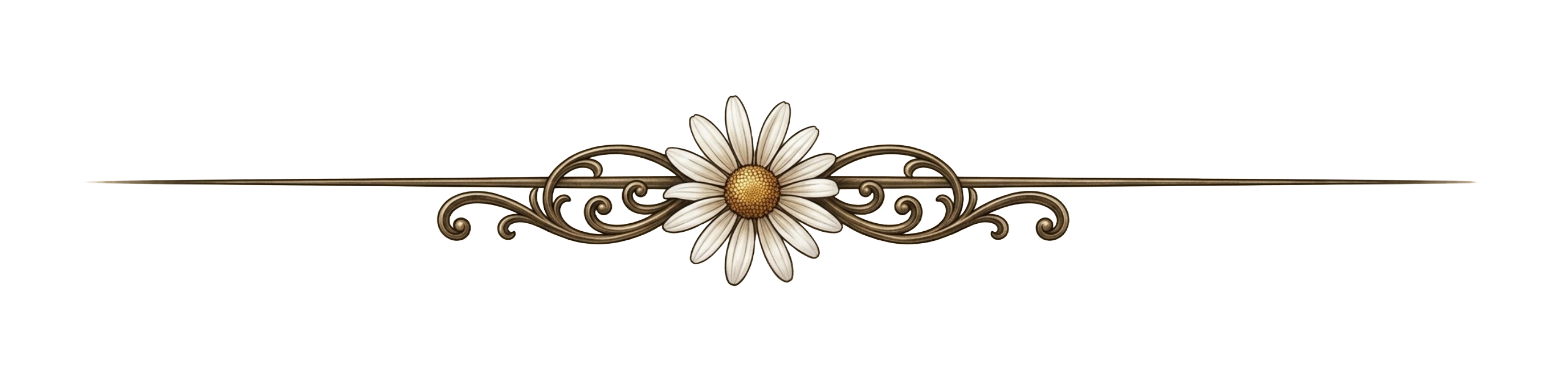 Floral divider